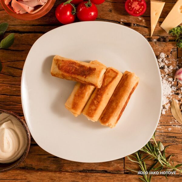 Palačinky s veganským masem
