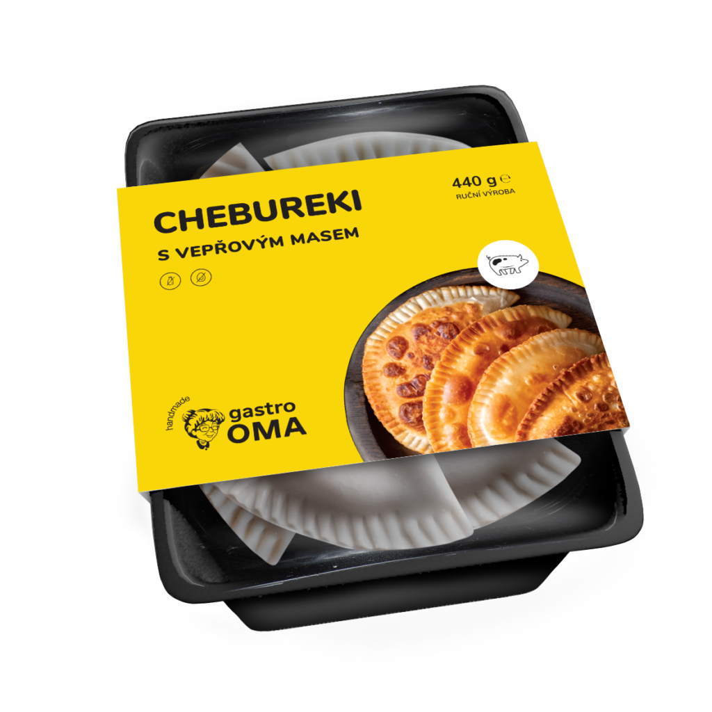 Čebureky s vepřovým masem
